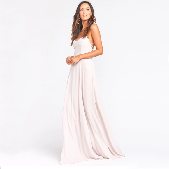 Show Me Your MuMu Godshaw Goddess Nude Gown Dress - Picture 12 of 12